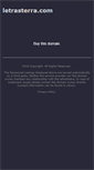 Mobile Screenshot of letrasterra.com